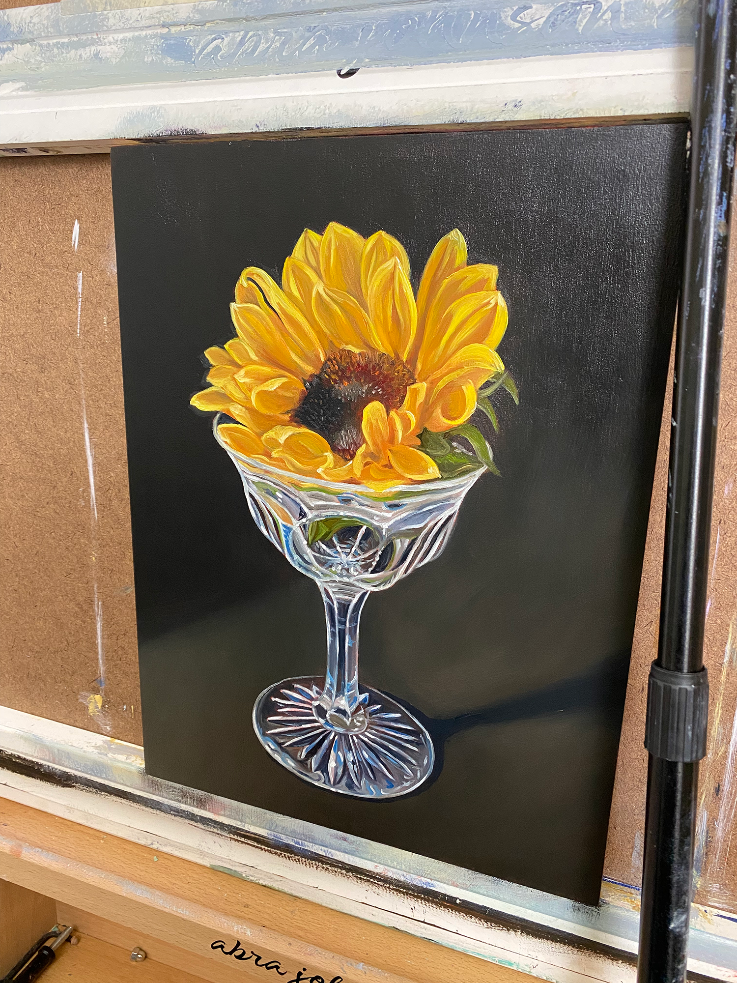 "Summer Cocktail" 9x12" Original Oil Painting by Abra Johnson