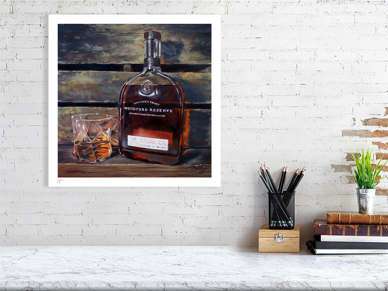 "Woodshop Whiskey" Limited Edition Print